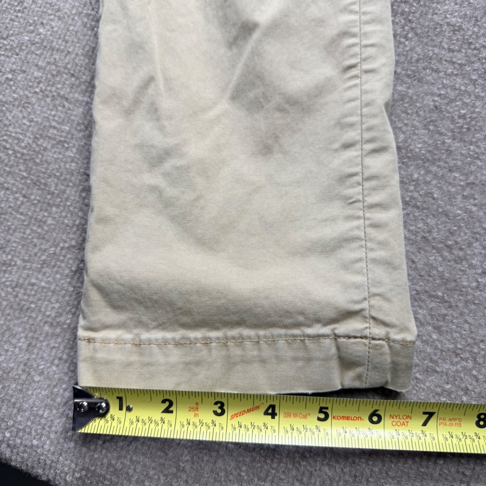 American Eagle Slim Fit Chino Pants Mens 38x36 (measures 38x33) Khaki Stretch - Picture 5 of 14